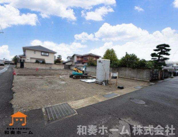 リナージュ ネクスジー 徳島市安宅一丁目01期の前面道路含む現地写真