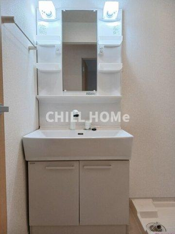 レユシールＢの洗面所|当社、チルホームのHPもご覧ください(^^)/物件情報多数♪