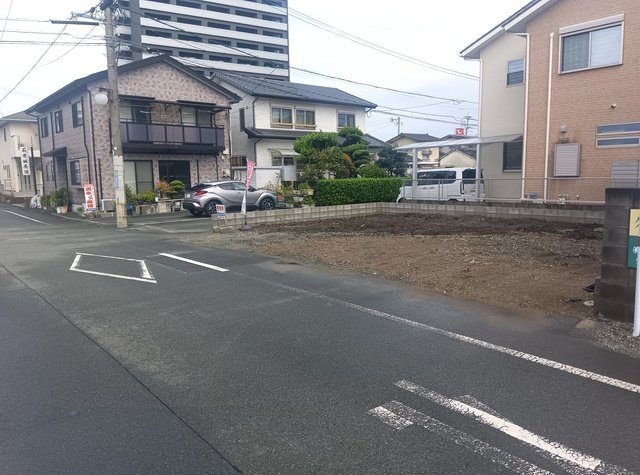 仲介手数料不要　ハートフルタウン東区新生1丁目139番【泉ヶ丘小・湖東中】の前面道路含む現地写真|現地写真（建築前）