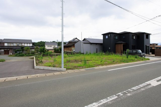 仲介手数料不要　大英産業アーキデイズ東区吉原町1号地【託麻北小・東部中】の前面道路含む現地写真|現地写真（建築前）