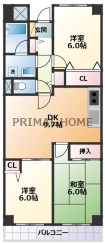 【間取り】 | フレグランス　オノ