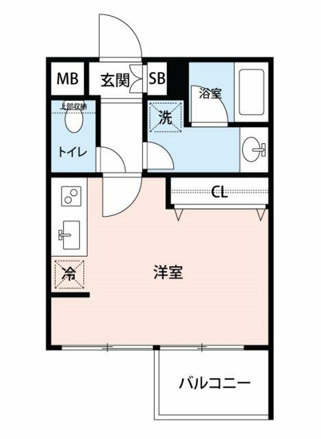 ルート四谷三丁目の間取り