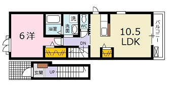 Ｓｋｙ　Ｂｉｒｄの間取り