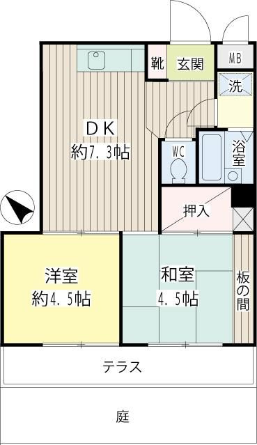 アーバン磯子の間取り