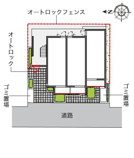 クレイノアムレット横川の間取り