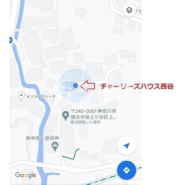 チャーリーズハウス西谷の地図