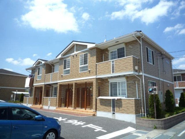 プリムローズⅡ壱番館の外観|外観は落ち着いています