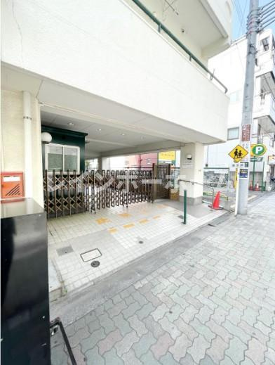 マンション新小岩のエントランス