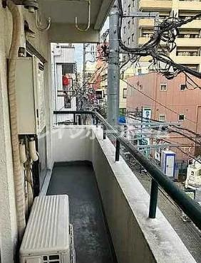 マンション新小岩のバルコニー