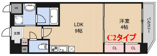 【間取り】 | パーフェクトライフ京橋駅前