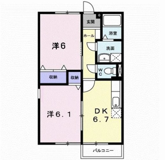 【間取り】 | アーバンハイツＫ