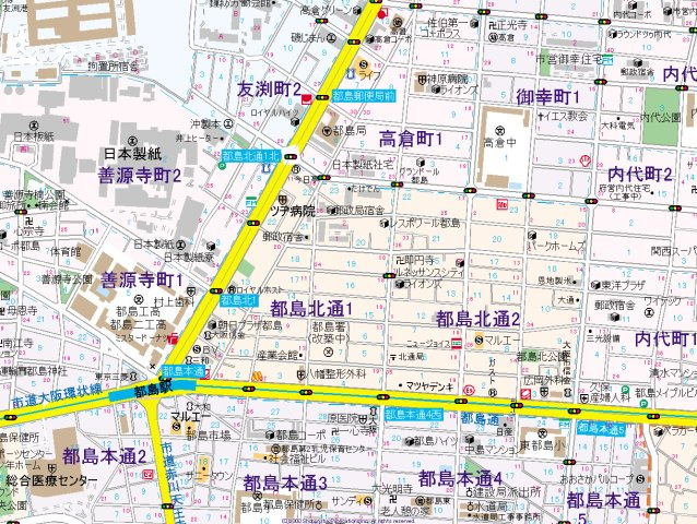 【地図】 | SHOKEN　Residence大阪都島