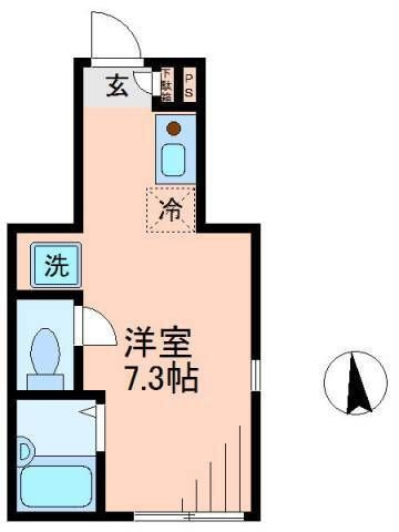 ソレイユ西国分寺の間取り