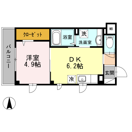 ルミエール武蔵中原の間取り