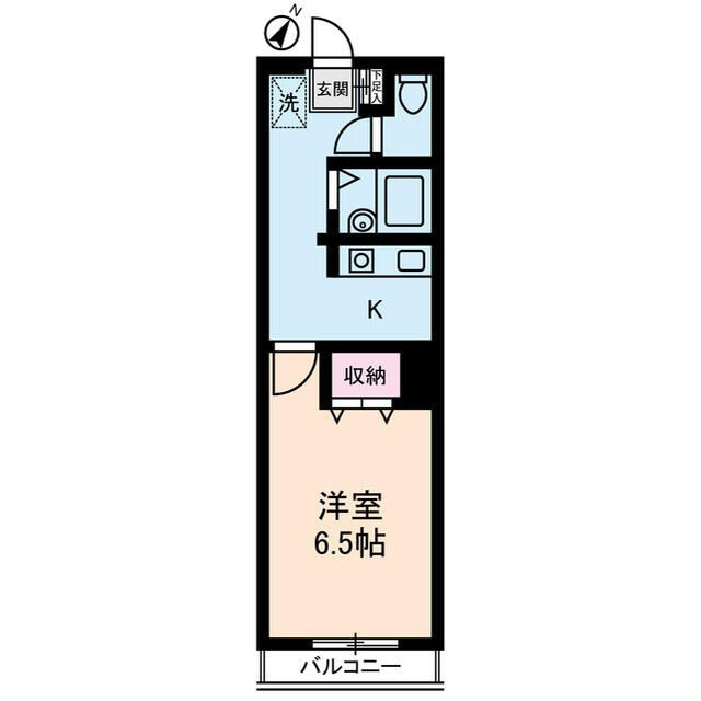 Ｎ・Ｋハイムの間取り