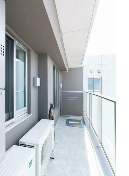 台東区東上野６丁目の賃貸マンションのバルコニー