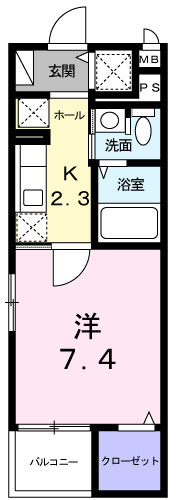 ジェントリーの間取り