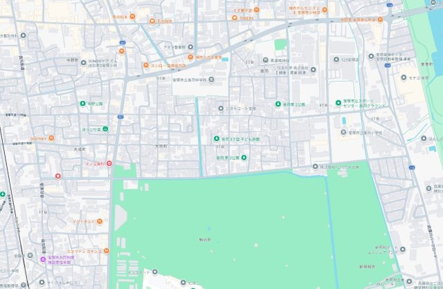 ■宝塚市高司　第1期　新築一戸建ての地図