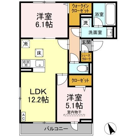 PEACEHOMEの間取り