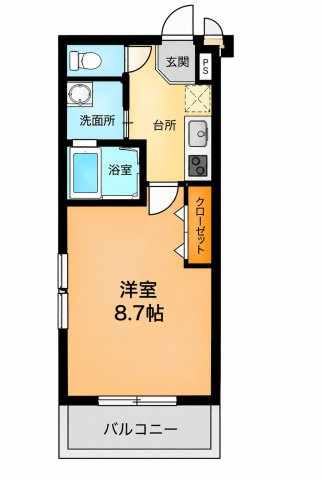 フジパレス北城内ＥＡＳＴの間取り