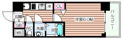 【間取り】 | アスヴェル新大阪SOUTH