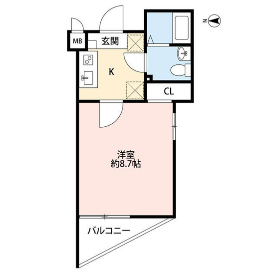 【間取り】 | ヒルズ子安町(ヒルズコヤスマチ)