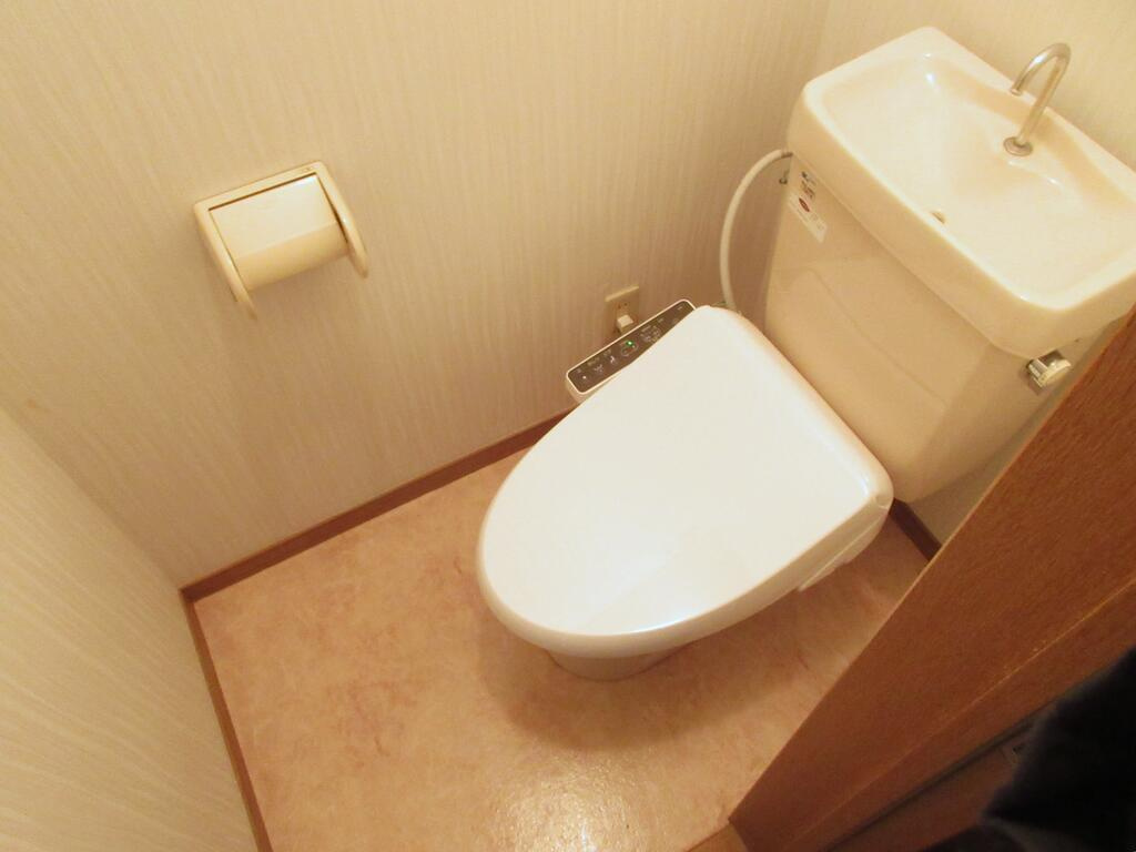 ハイツリモージュ紫竹のトイレ