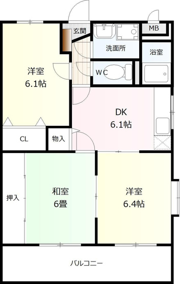 【間取り】 | スクウェアガーデン東野