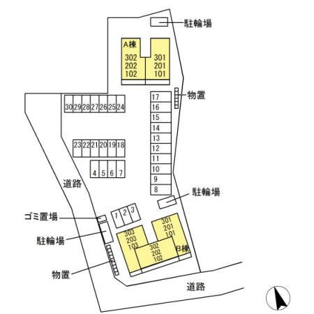 ラナンキュラス　Ａの区画図