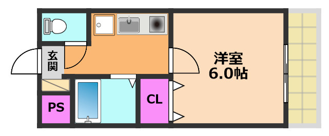 アビテ八幡の間取り