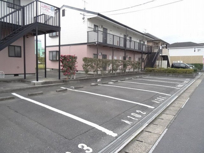 【駐車場】 | グリーンハイツシバタⅤ | 駐車場があります