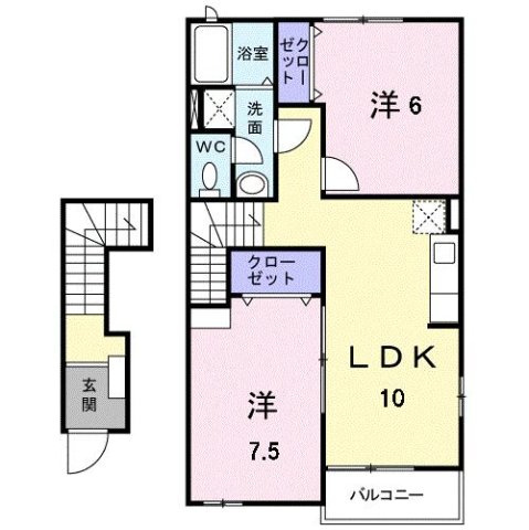 【間取り】 | セイバリープレイスＢ