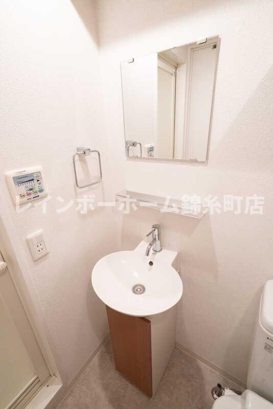 アプレシティ亀戸の独立洗面台