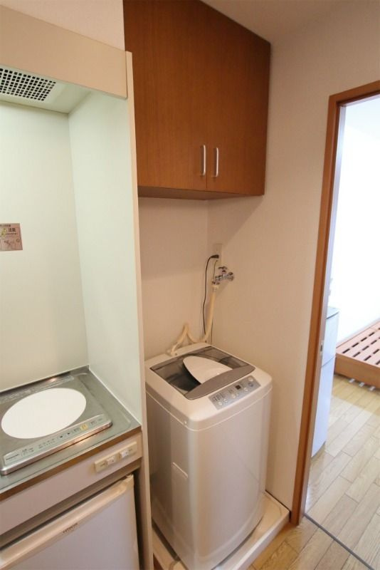 マンション花房の設備|室内に洗濯機置場があります