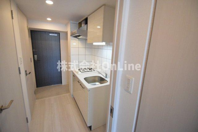 大阪市東成区大今里２丁目の賃貸マンションのキッチン