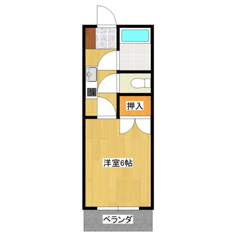 旭ビルマンションの間取り