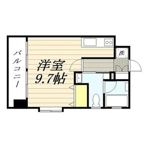 ピュアドームアルカサール平尾の間取り