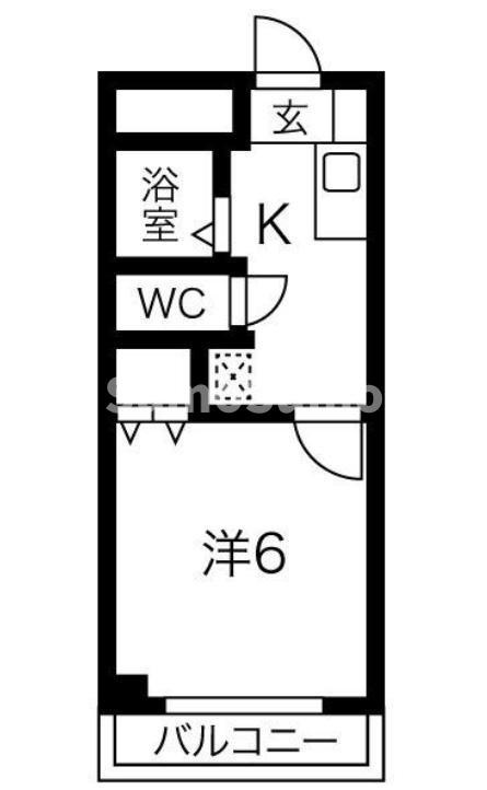 ハッピーコート甲南山手の間取り