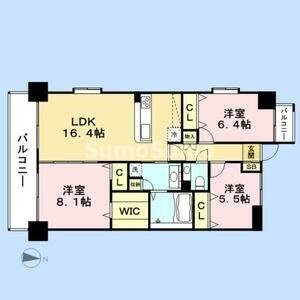 CRESTY藤崎の間取り