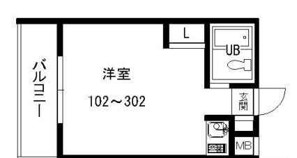 ダイドーメゾン魚崎 の間取り