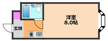 レナジア高槻の間取り