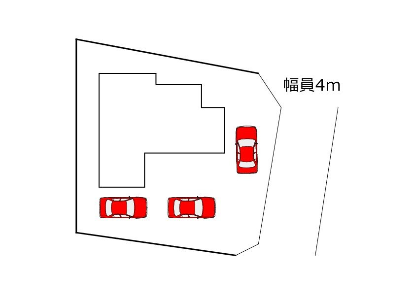 仲介手数料不要　カチタス北区麻生田3丁目　戸建て【麻生田小・清水中】の区画図|区画図