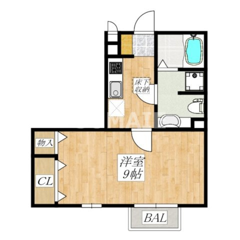 Ｃａｓａ･Ｖｉｒｅｎｔｅの間取り|間取りです