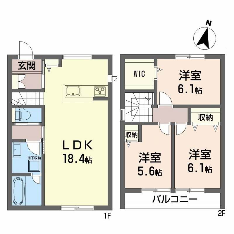 Ｍａｉｓｏｎ　ｄｅ　Ｒｙｏの区画図