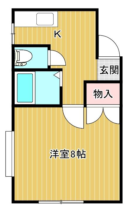 ベイサイド・フラッターの間取り