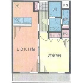 ライオンズマンション二子玉川の間取り