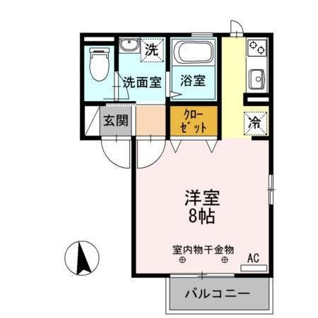 フロンティアの間取り