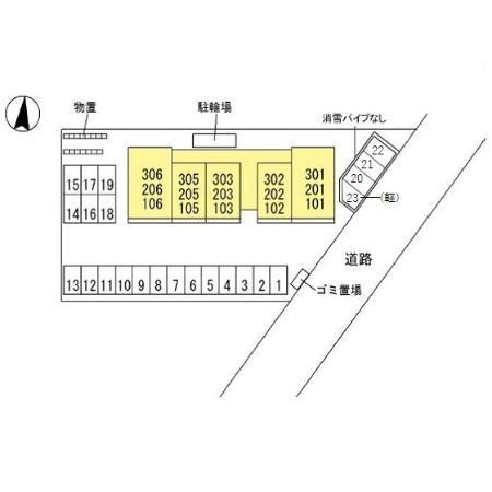 ＳｋｙＴｅｒｒａｃｅ石橋の区画図