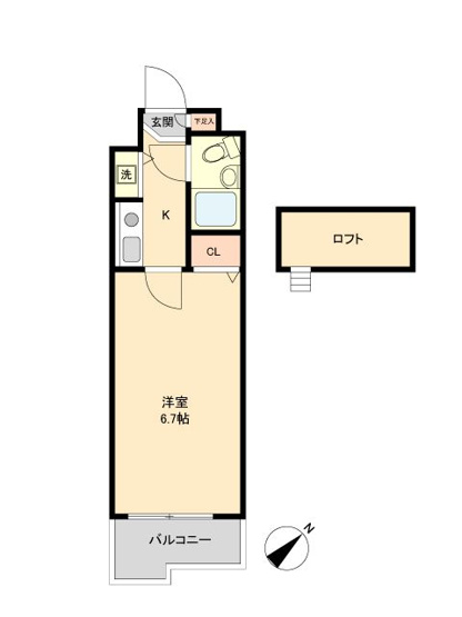 【間取り】 | ジョイフル相模原(ジョイフルサガミハラ)