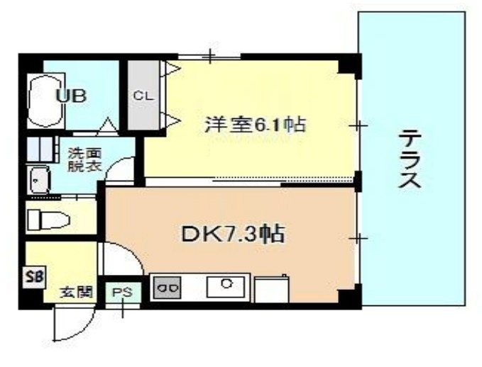 ガーデンコート船橋の間取り